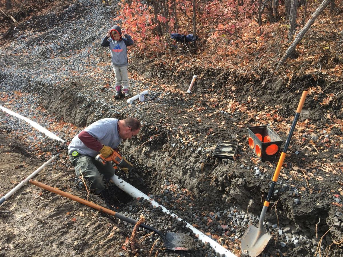 #34 – 10/29/2022 – Leach Field Done…&nbsp;Mostly.
