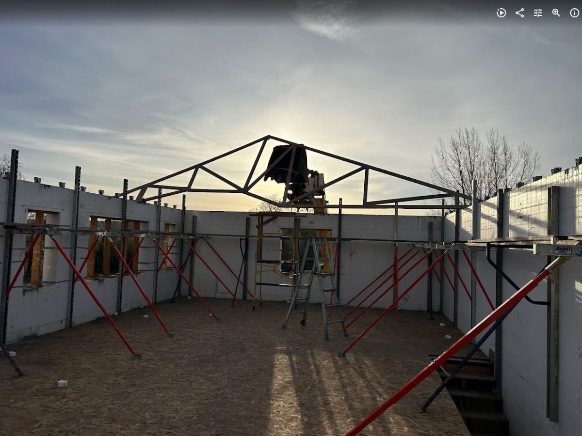 4/19/2026: 2nd Wall Pour and Let the Trusses&nbsp;Begin!